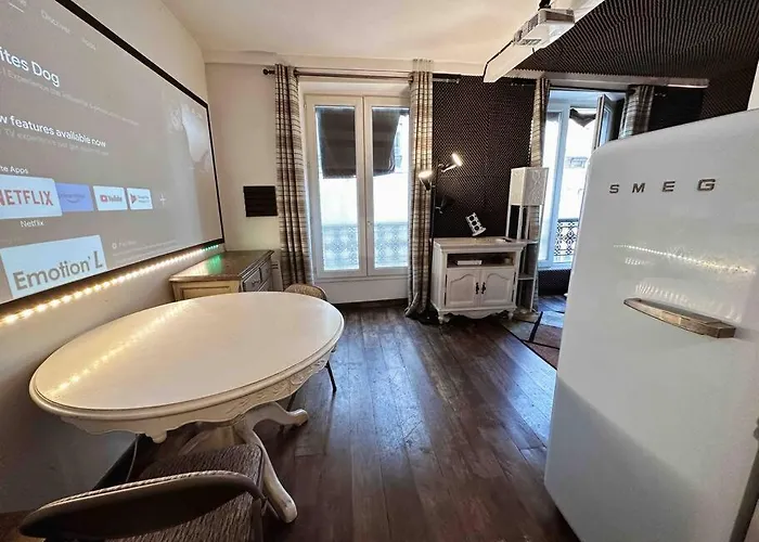Apartmán With Cinema@paris Chatelet *