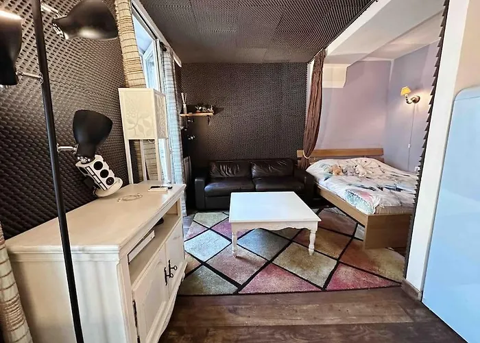 With Cinema@paris Chatelet Lägenhet *